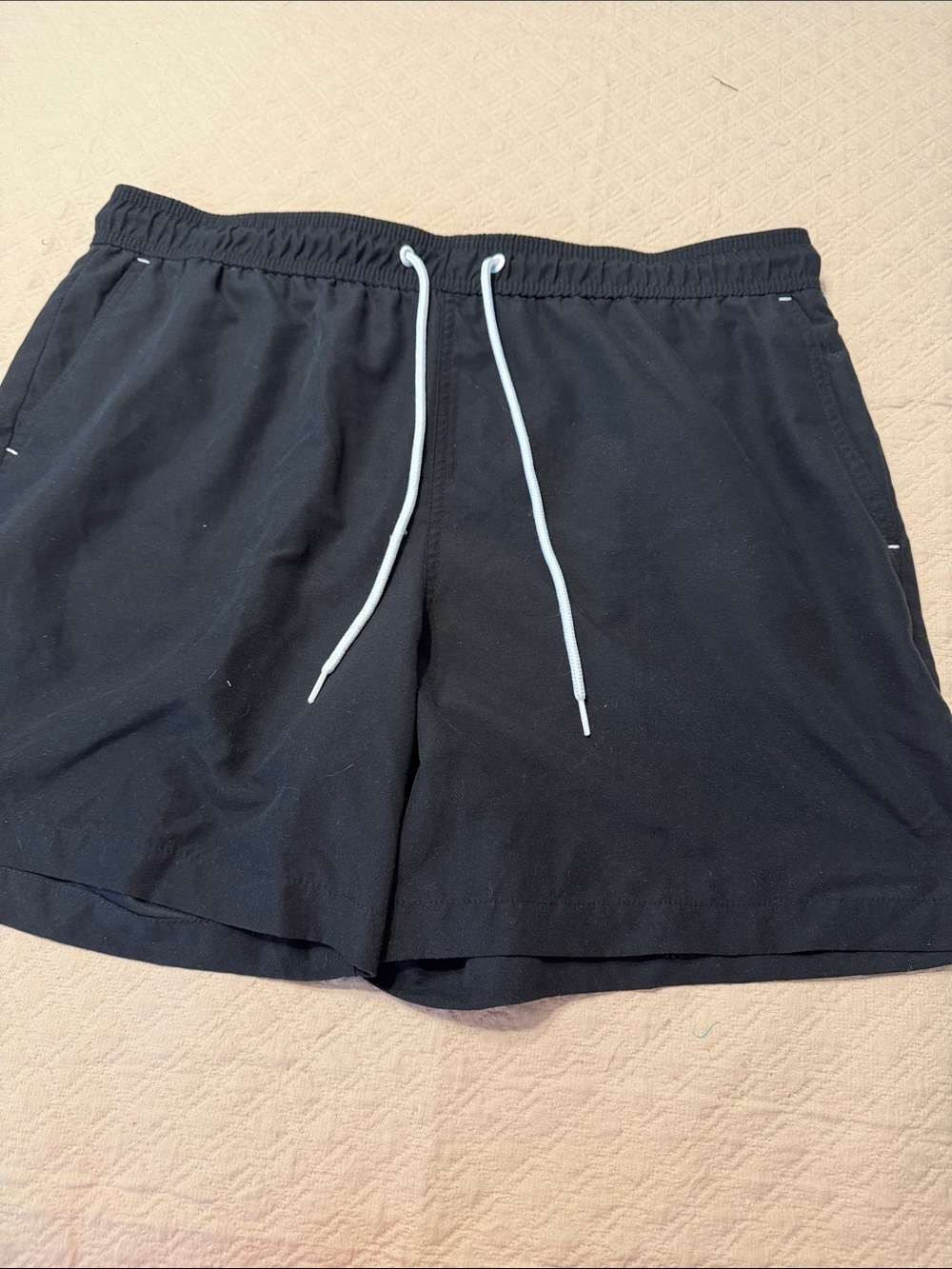 George Black swim trunks with White Drawcord